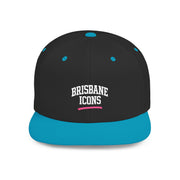 Brisbane Icons Flat Bill Snapback Hat