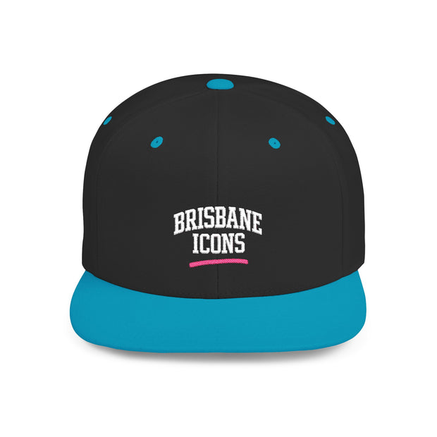 Brisbane Icons Flat Bill Snapback Hat