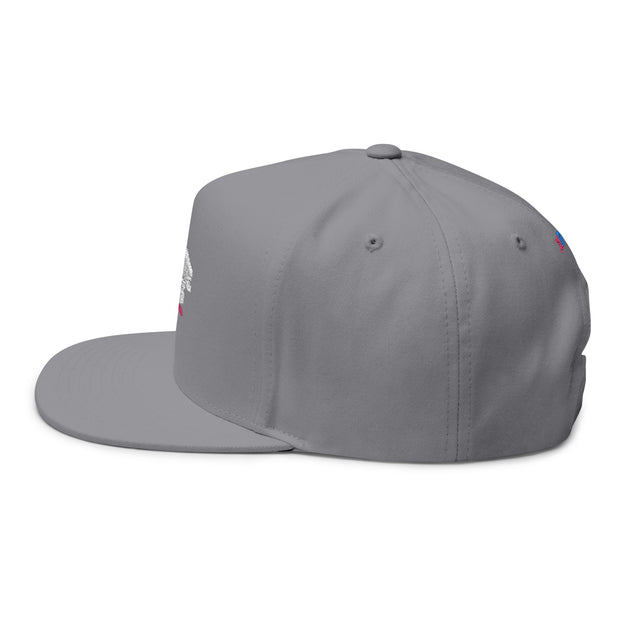Melbourne Icons Embroidered Flat Bill Cap - Streetwear Snapback