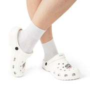 White EVA Foam Clogs with “Petty Icon” Graphic