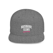 Brisbane Icons Flat Bill Snapback Hat