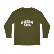 Melbourne Icons Longsleeve Tee - Crewneck Fit