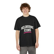 Melbourne Icons Drop-Shoulder Tee - Oversized Fit