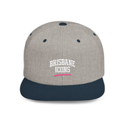 Brisbane Icons Flat Bill Snapback Hat