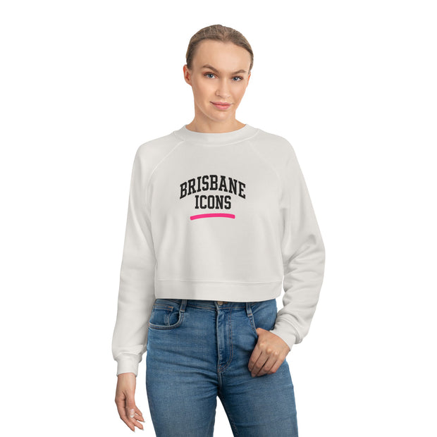 Brisbane Icons Cropped Fleece Pullove