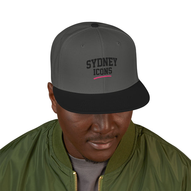 Sydney Icons Embroidered Snapback Cap