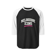 Melbourne Icons Three-Quarter Raglan Shirt