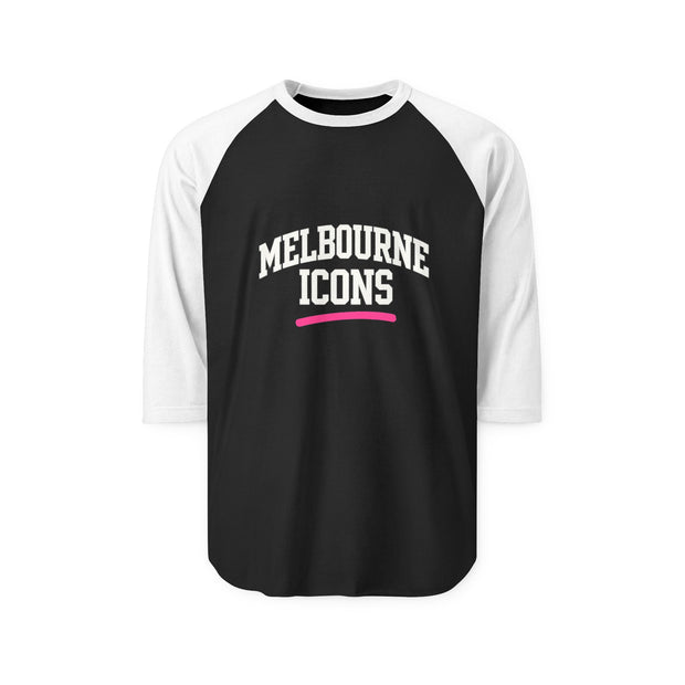 Melbourne Icons Three-Quarter Raglan Shirt