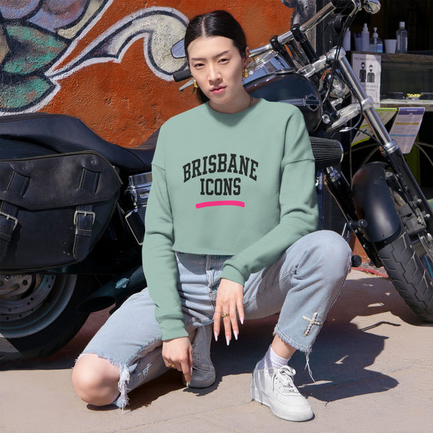 Brisbane Icons Cropped Sweatshirt Essential