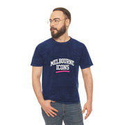 Melbourne Icons Mineral Wash Tee - Vintage Street Style