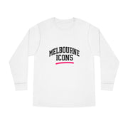 Melbourne Icons Longsleeve Tee - Crewneck Fit