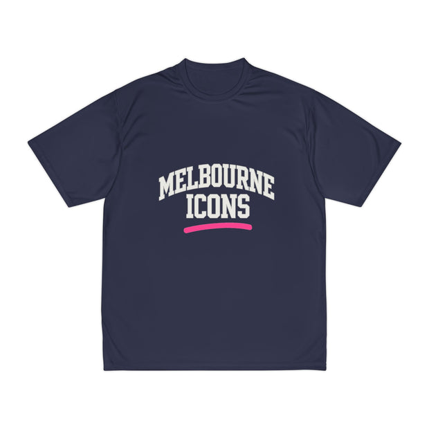 Melbourne Icons Men’s Performance Tee - Quick-Dry Activewear