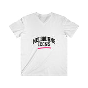 Melbourne Icons V-Neck Tee - Fitted Streetwear Essential