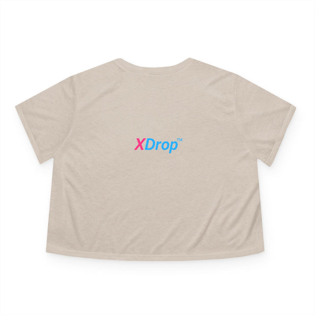 Brisbane Icons Flowy Cropped Tee