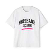 Brisbane Icons Oversized Men’s Streetwear Graphic Tee