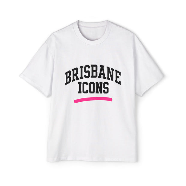 Brisbane Icons Oversized Men’s Streetwear Graphic Tee