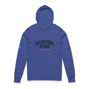 Melbourne Icons Unisex Hooded Long Sleeve Tee