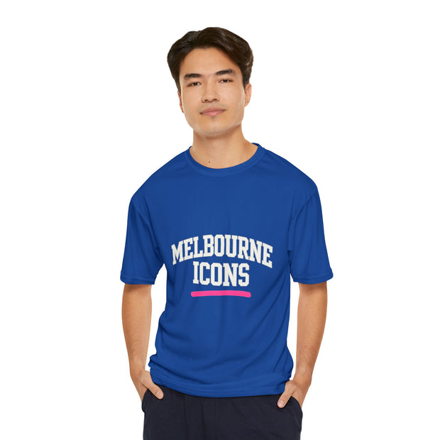Melbourne Icons Men’s Performance Tee - Quick-Dry Activewear