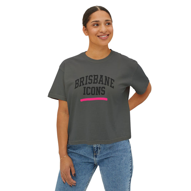 Brisbane Icons Women's Retro Boxy Tee