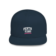 Perth Icons Flat Bill Snapback Hat
