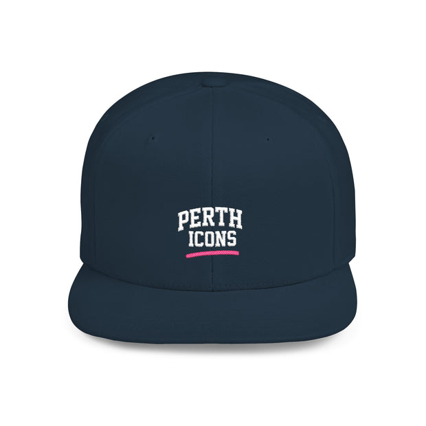 Perth Icons Flat Bill Snapback Hat
