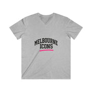 Melbourne Icons V-Neck Tee - Fitted Streetwear Essential