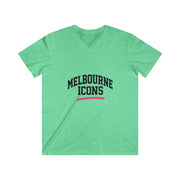 Melbourne Icons V-Neck Tee - Fitted Streetwear Essential