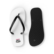 Pretty Icons White Flip Flops