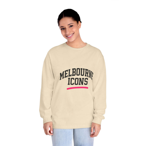 Melbourne Icons Classic Long Sleeve Tee - Everyday Essential