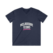 Melbourne Icons V-Neck Tee - Fitted Streetwear Essential