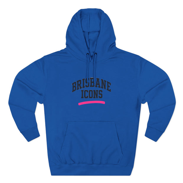 Brisbane Icons Three-Panel Premium Fleece Hoodie