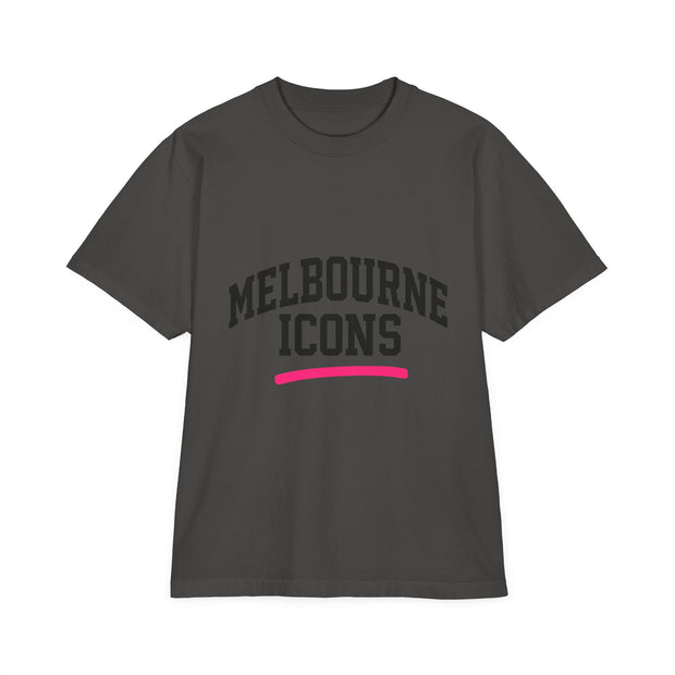 Melbourne Icons Drop-Shoulder Tee - Oversized Fit
