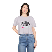 Brisbane Icons Summer Streetwear Crop Tee