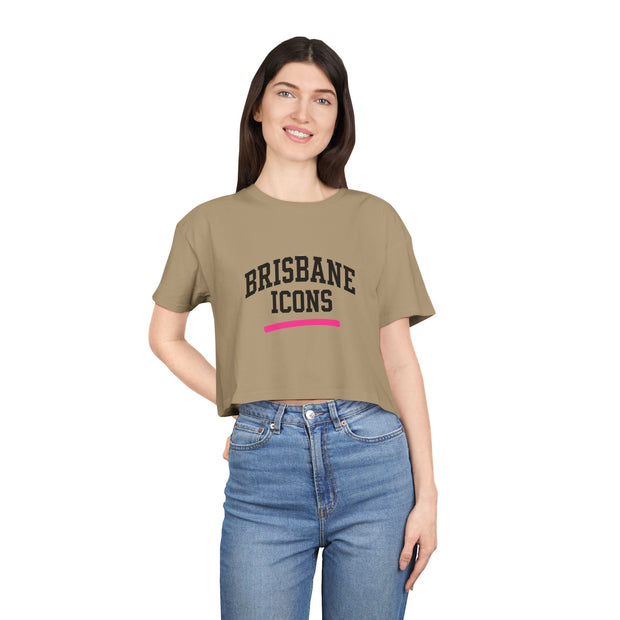 Brisbane Icons Summer Streetwear Crop Tee