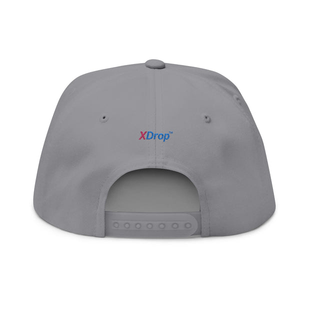 Melbourne Icons Embroidered Flat Bill Cap - Streetwear Snapback
