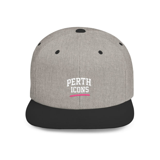 Perth Icons Flat Bill Snapback Hat