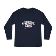 Melbourne Icons Longsleeve Tee - Crewneck Fit