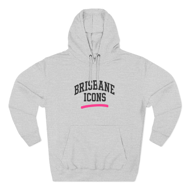 Brisbane Icons Three-Panel Premium Fleece Hoodie