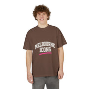 Melbourne Icons Drop-Shoulder Tee - Oversized Fit