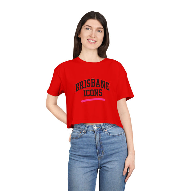 Brisbane Icons Summer Streetwear Crop Tee