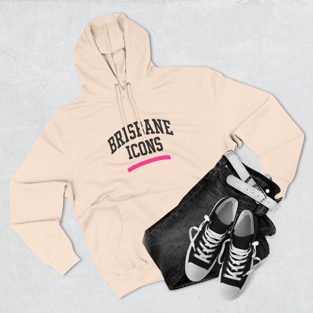 Brisbane Icons Three-Panel Premium Fleece Hoodie