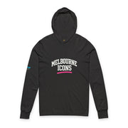 Melbourne Icons Unisex Hooded Long Sleeve Tee