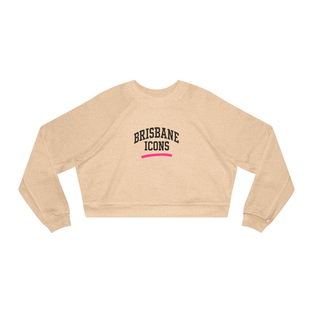 Brisbane Icons Cropped Fleece Pullove