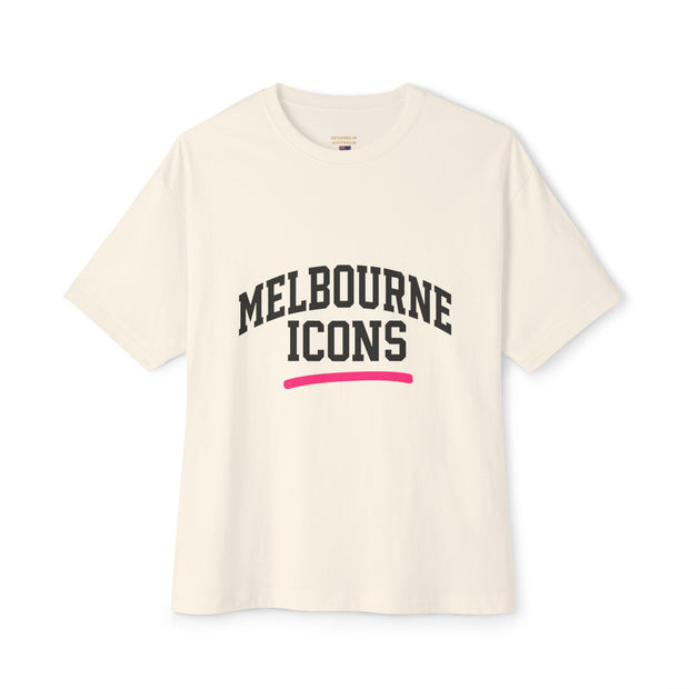Melbourne Icons Oversized Boxy Tee