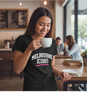Melbourne Icons V-Neck Casual Tee