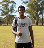 Melbourne Icons Ringer Vintage Casual Tee