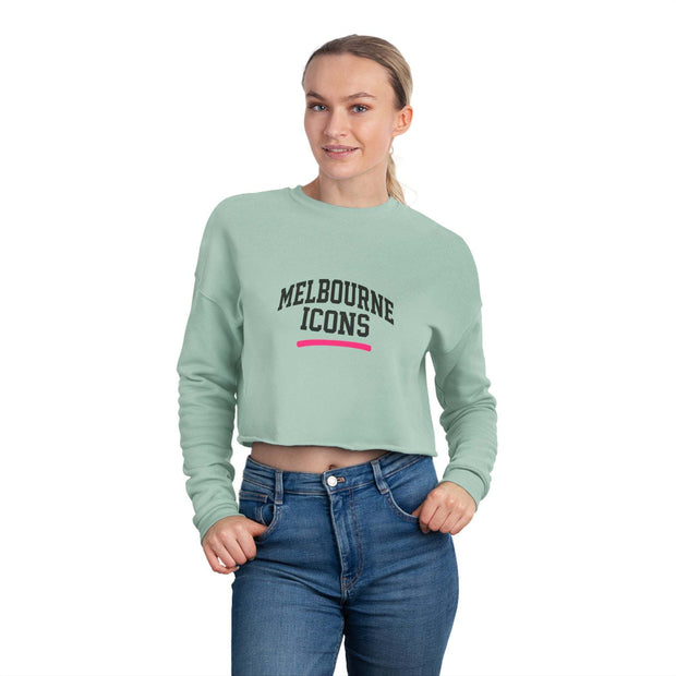 Melbourne Icons Cropped Sweatshirt