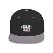 Brisbane Icons Flat Bill Snapback Hat