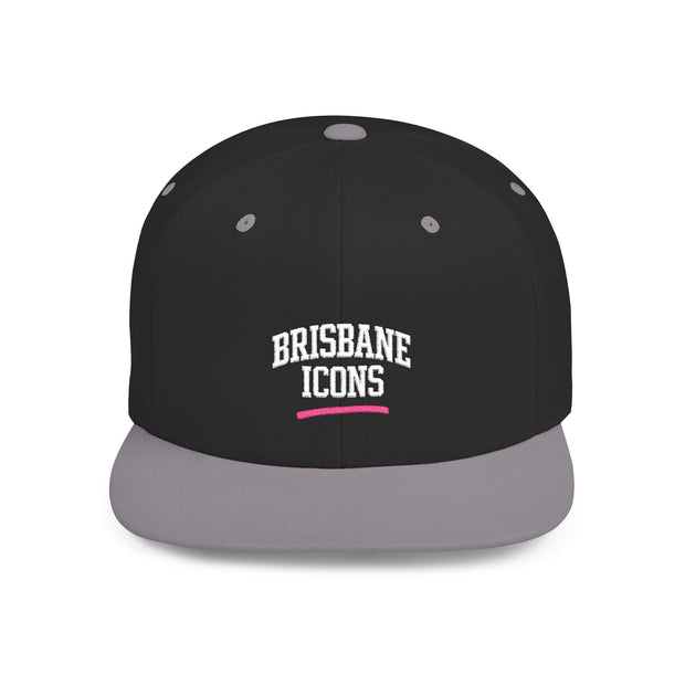 Brisbane Icons Flat Bill Snapback Hat