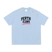 mens, womens, limitedEdition,xdrop, perthicons, drop020,paintsplatter, handpainted, st,unisexstyle, purecotton, perth,artistictee, australianbrand, ,streetfashion